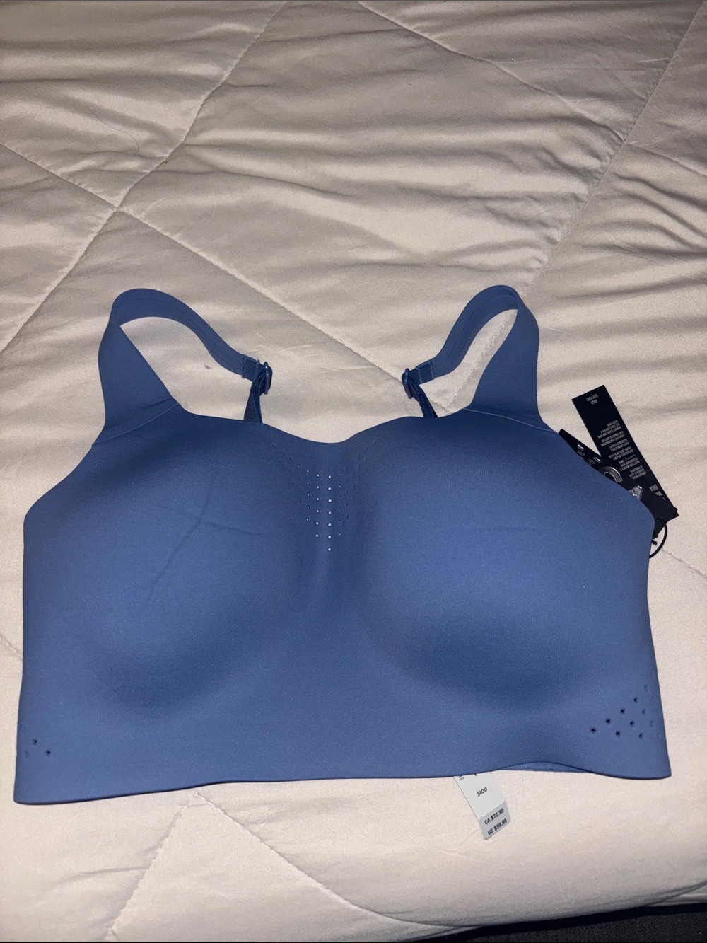 VSX Seamless Wireless Bra in Deep Blue